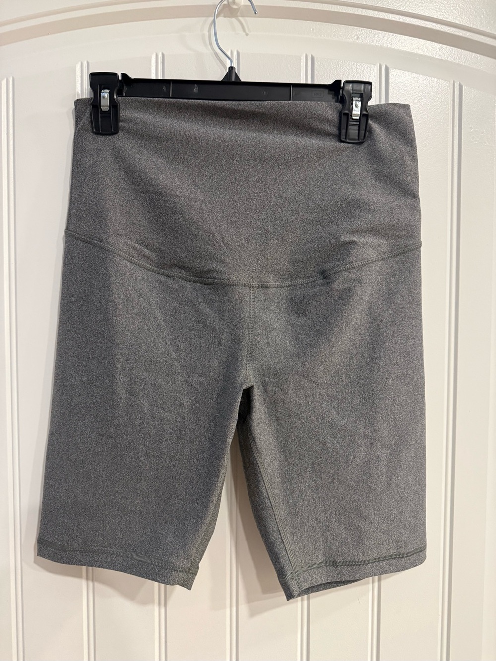 Old Navy Charcoal Maternity Biker Shorts